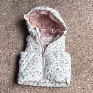 Pink Floral Kids Vest